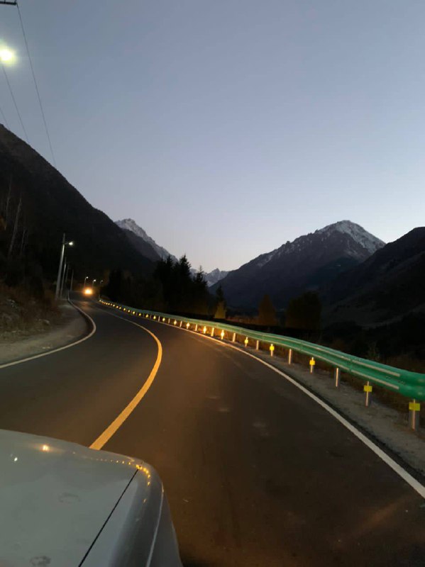 На 25 км автодороги «Бишкек – Природный парк «Ала-Арча»» завершена ...